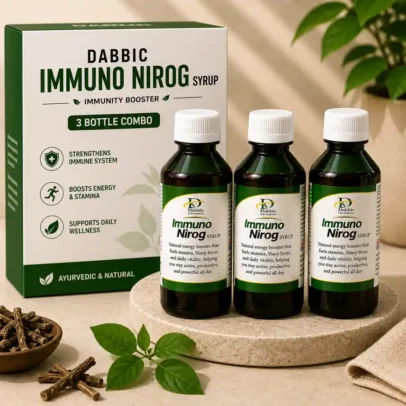Dabbic Immuno Nirog Syrup 3 Bottle Combo