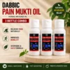 Dabbic Pain Mukti Oil 3 Bottle Combo herbal massage oil